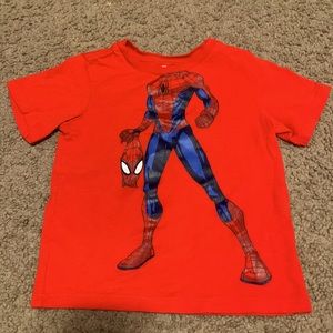 Size-3T toddler Red graphic Marvel Spiderman Cotton T-shirt.Gently worn.